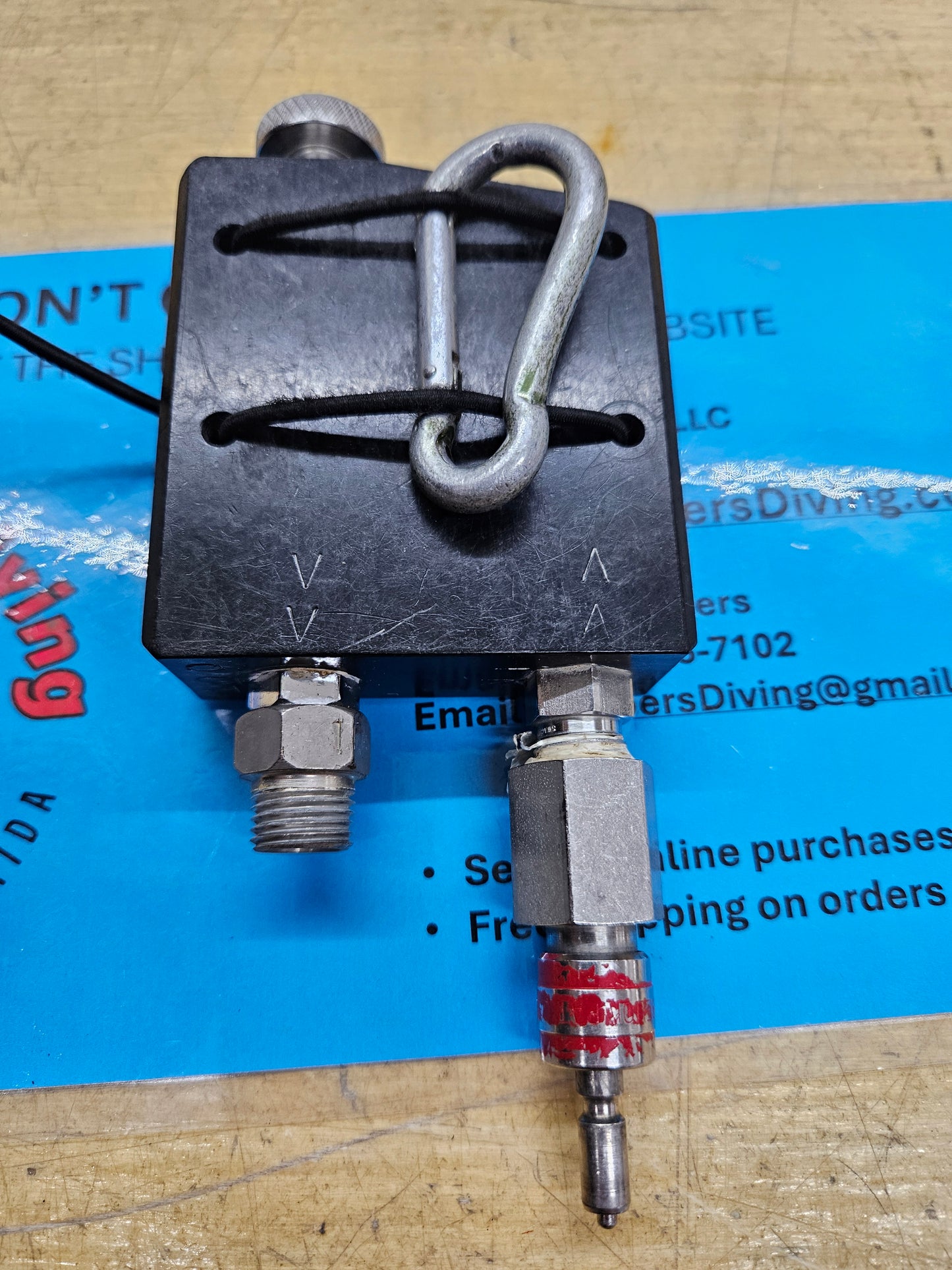 CCR Oxygen Needle Valve