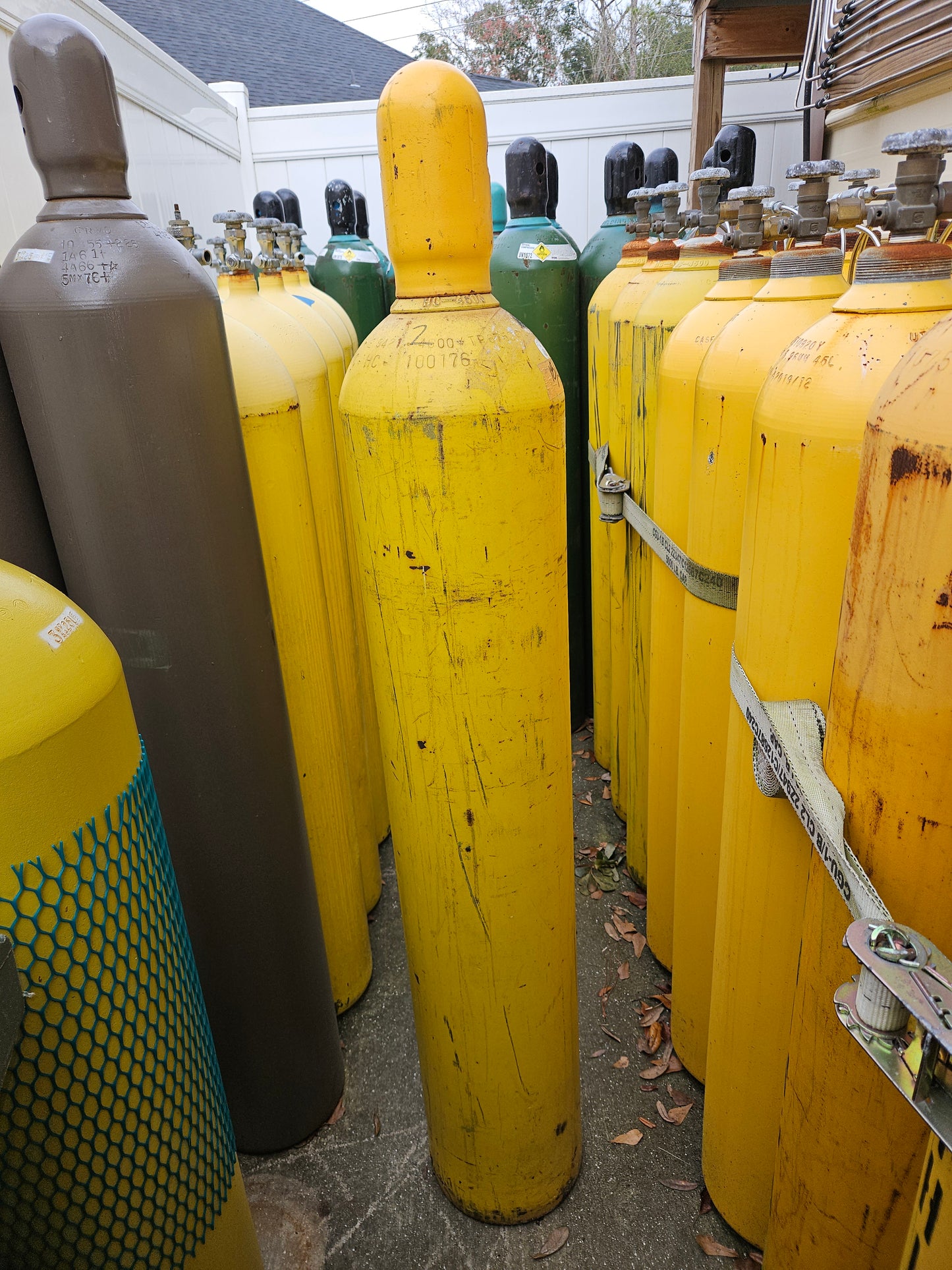 4500psi Gas Storage Bank Bottle