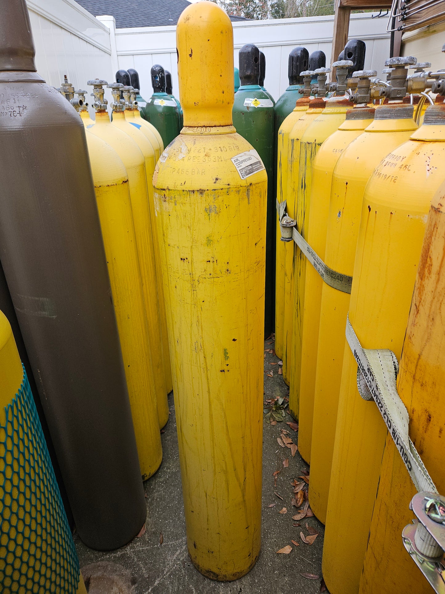 4500psi Gas Storage Bank Bottle