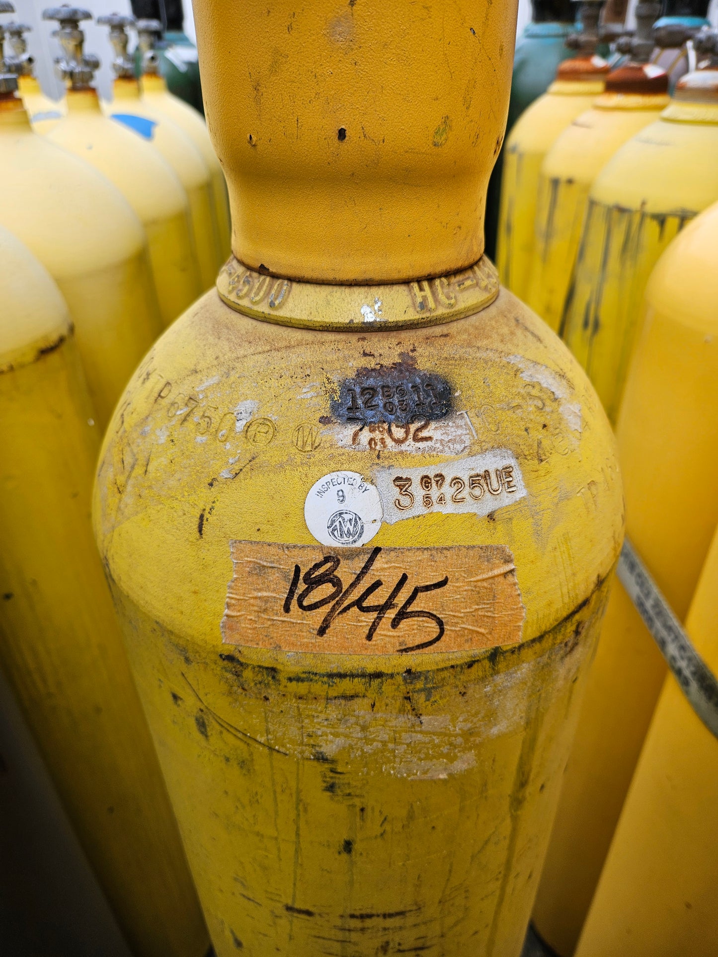 4500psi Gas Storage Bank Bottle