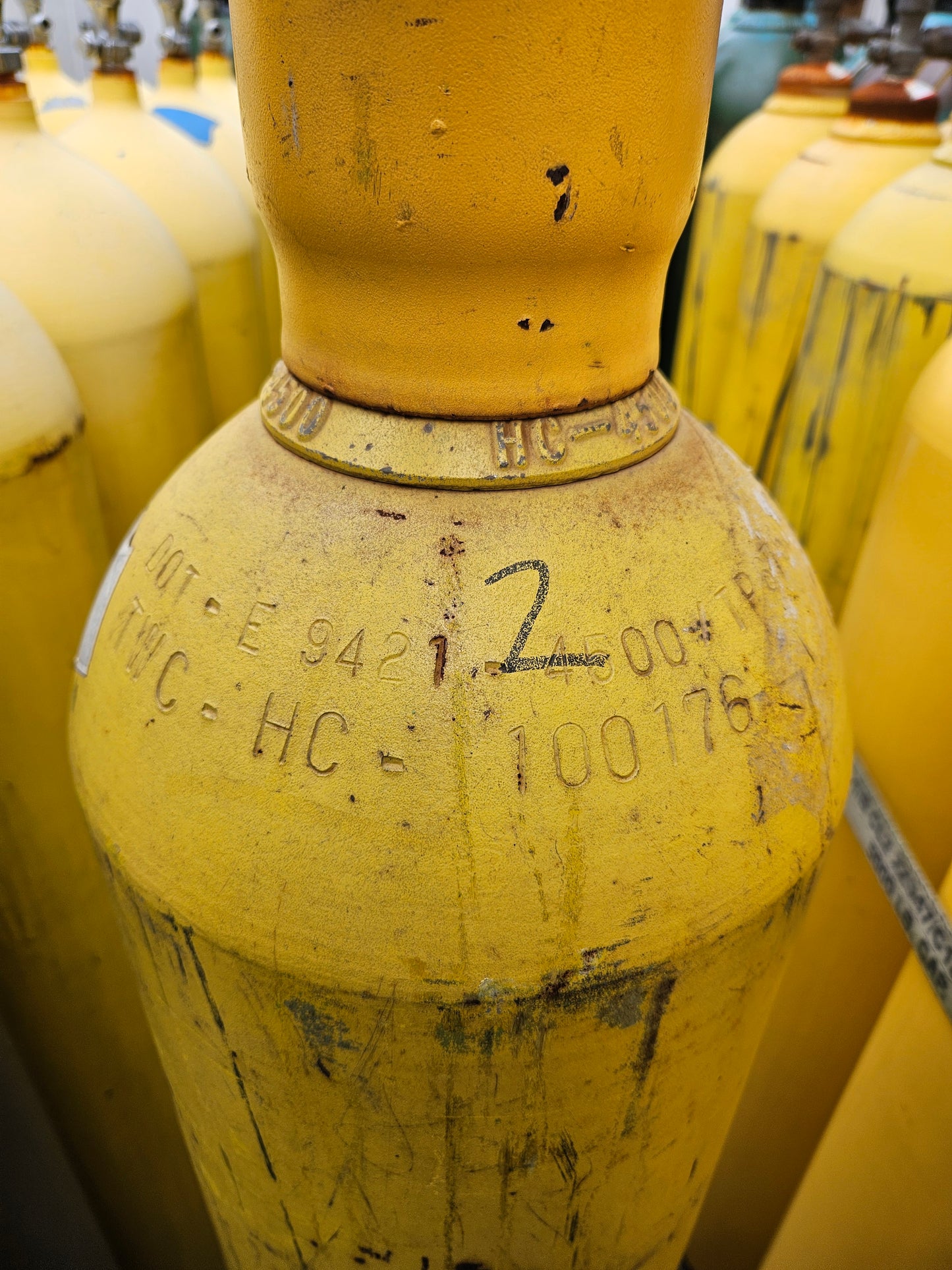 4500psi Gas Storage Bank Bottle