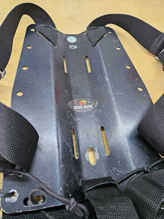 Dive Rite Aluminum Backplate/Harness