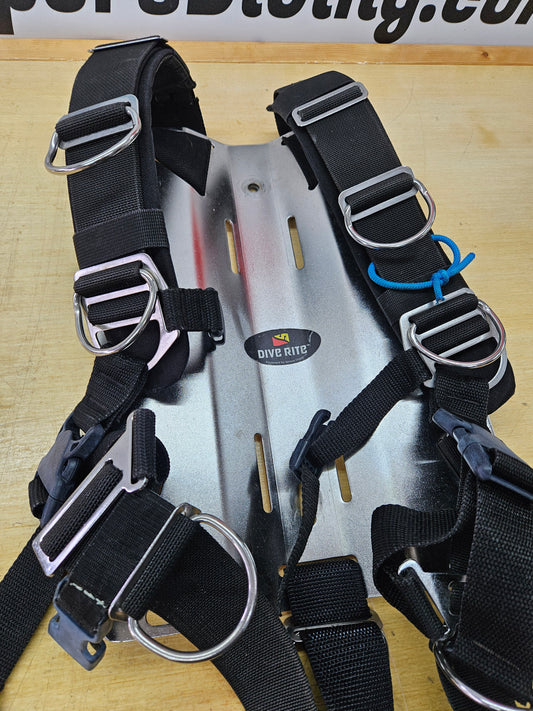 Dive Rite SS Backplate/Transplate Harness