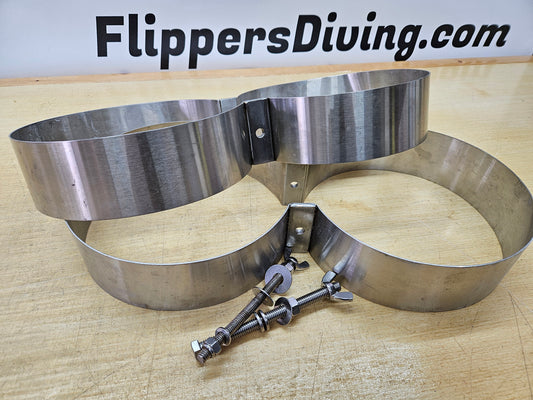 Highland 8" SS Tank Bands 1-12-26