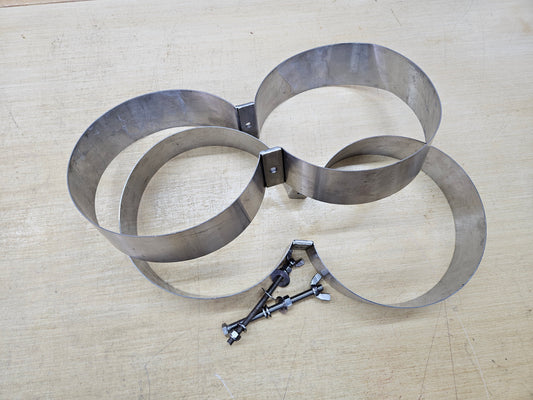 Highland 8" SS Tank Bands 1-12-26