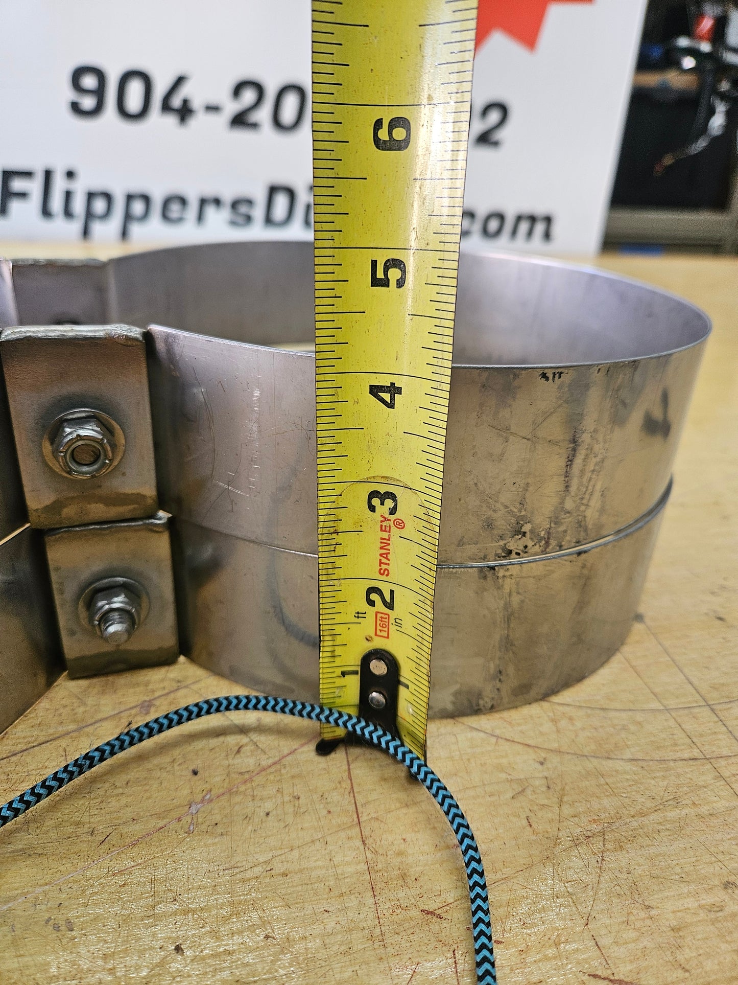 8" x 2" Tank Bands (#1 - 1/13/26)