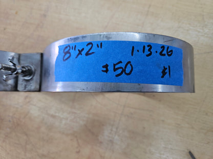 8" x 2" Tank Bands (#1 - 1/13/26)
