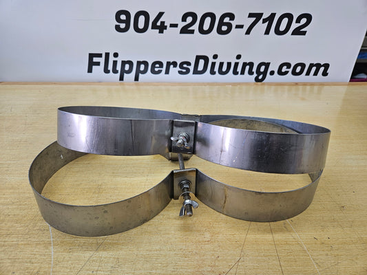 SS Tank Bands 8" (1-13-26 #2)