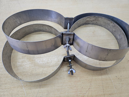 SS Tank Bands 8" (1-13-26 #2)