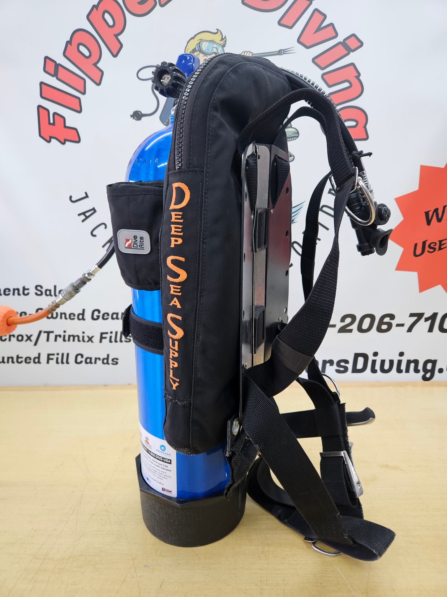 Deep See Supply Backplate/Wing BCD