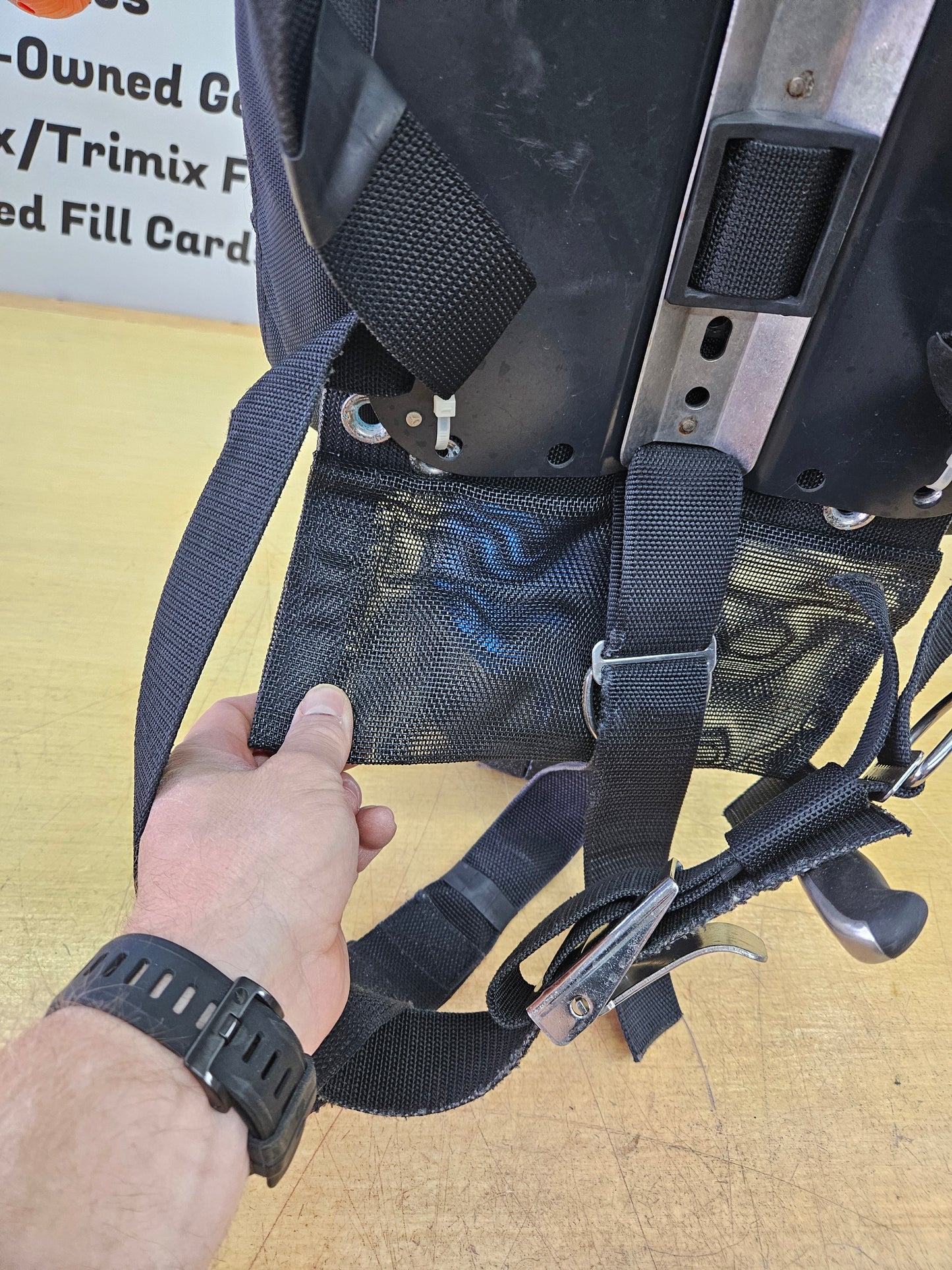 Deep See Supply Backplate/Wing BCD