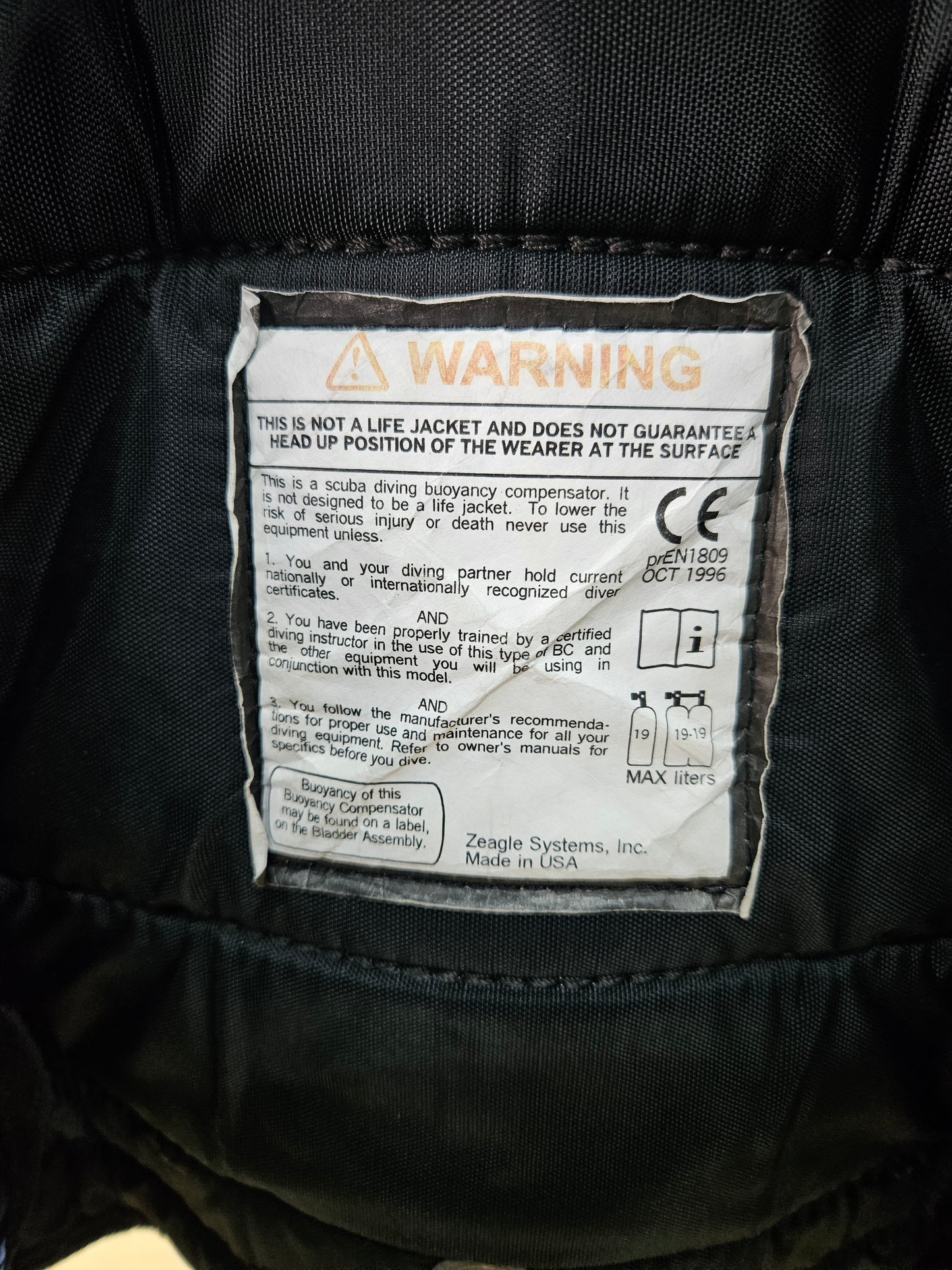 Zeagle Ranger BCD (Med/Lg)