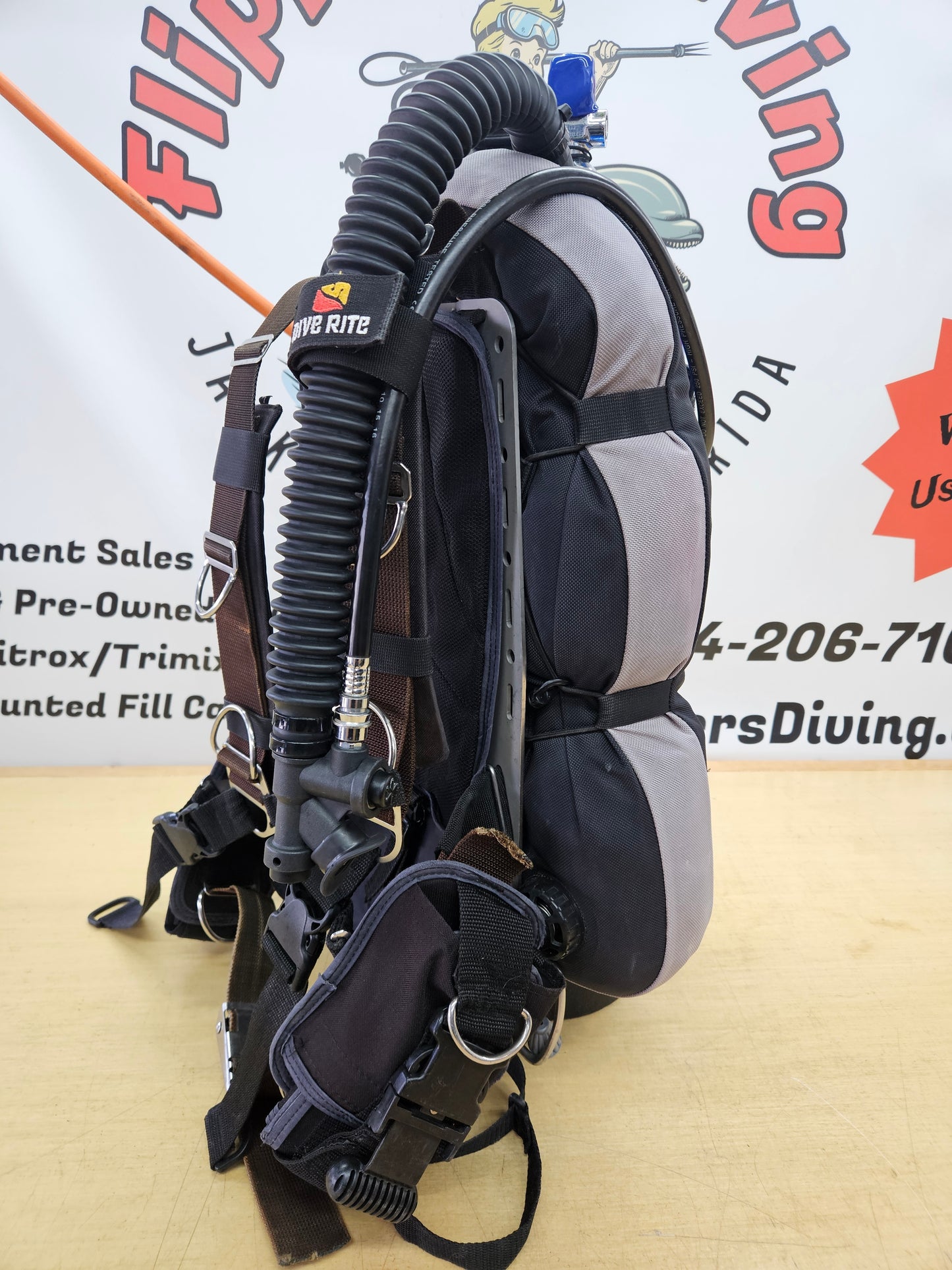 Dive Rite Backplate/Wing BCD (LARGE)