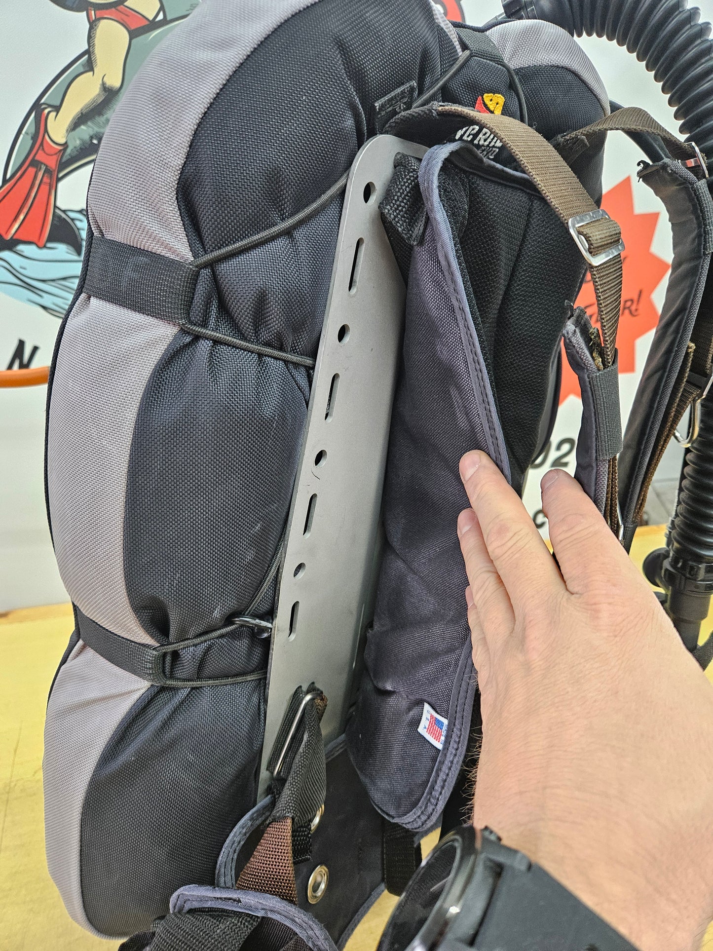 Dive Rite Backplate/Wing BCD (LARGE)