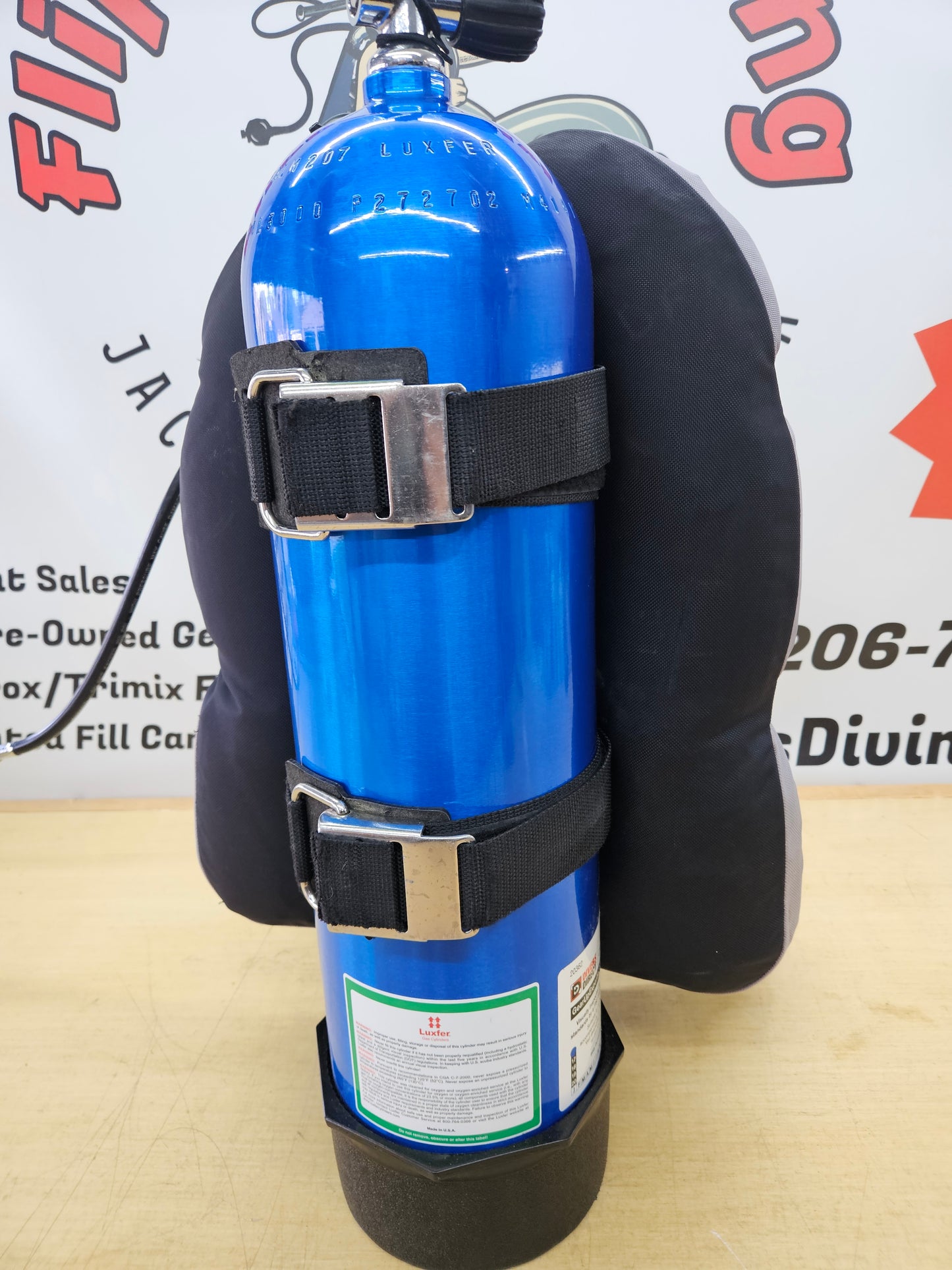 Dive Rite Backplate/Wing BCD (LARGE)