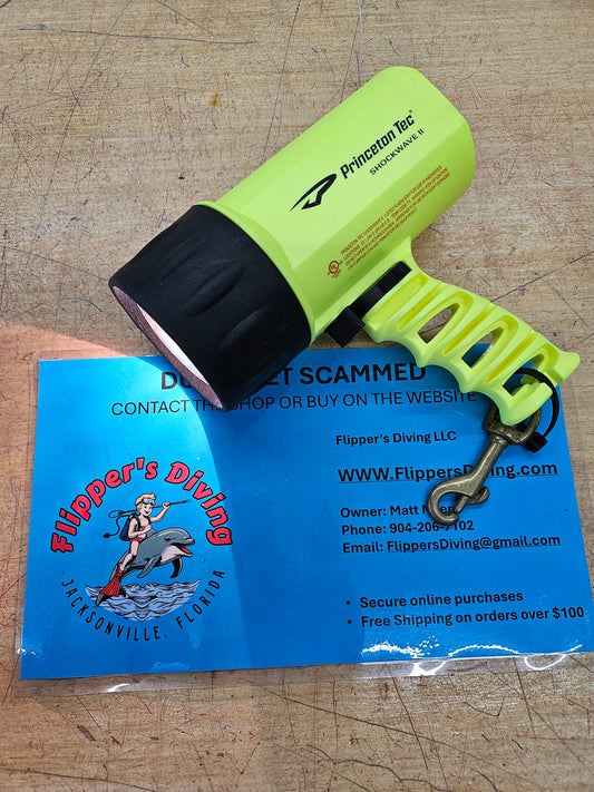Princeton Tech "Shockwave II" Dive Light