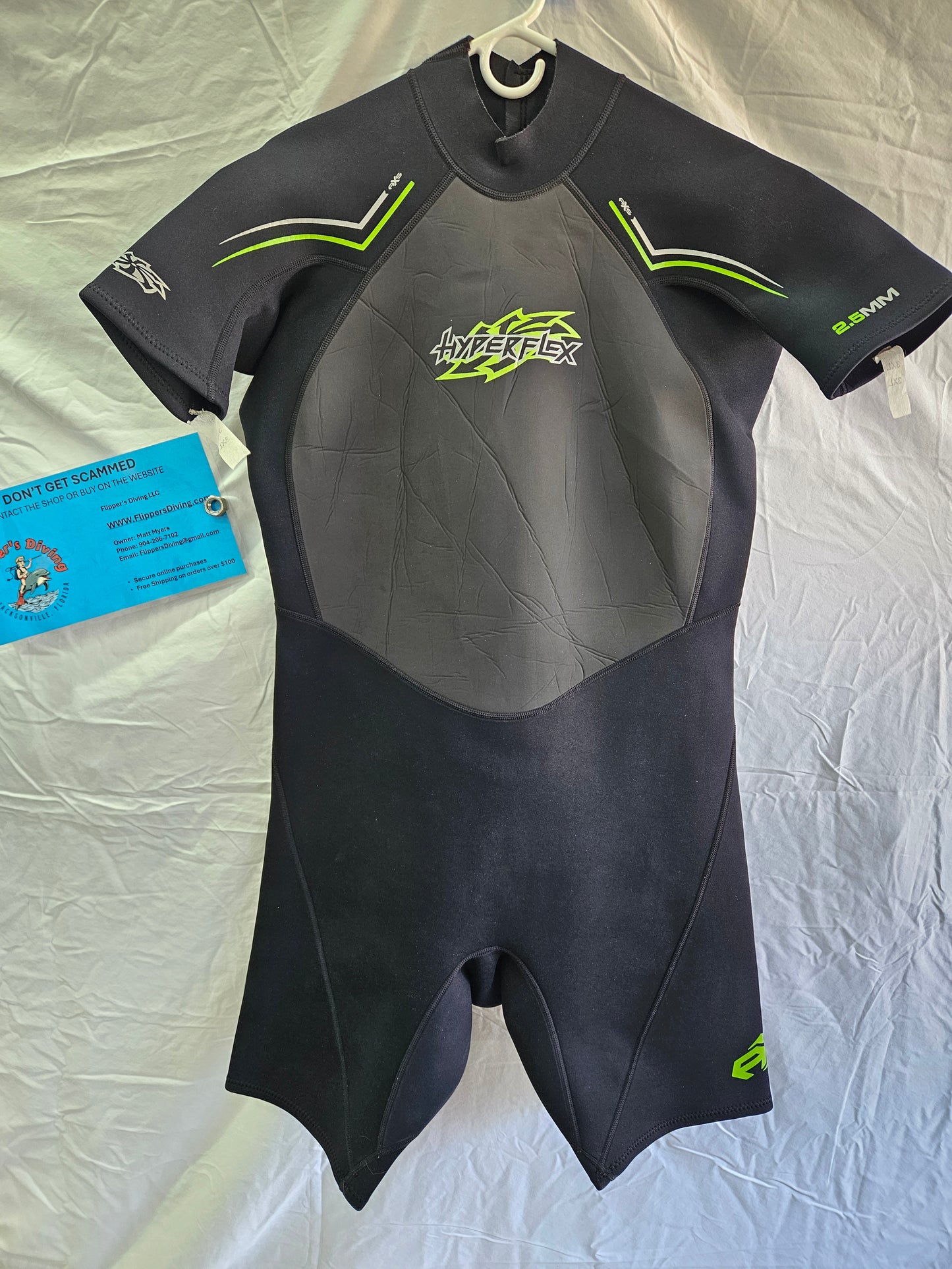 Hyperflex 2.5mm Shorty Wetsuit (3XL)