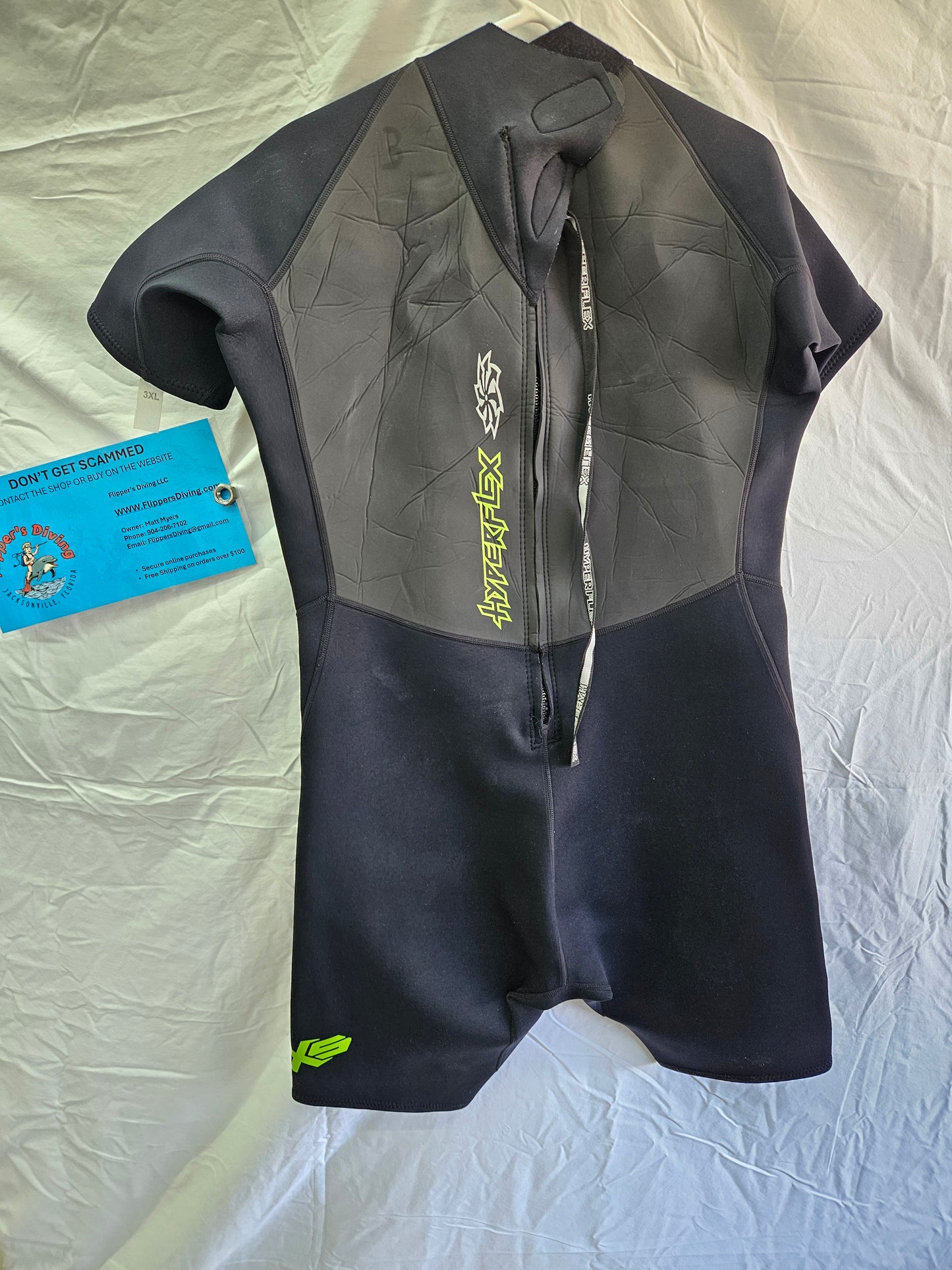 Hyperflex 2.5mm Shorty Wetsuit (3XL)