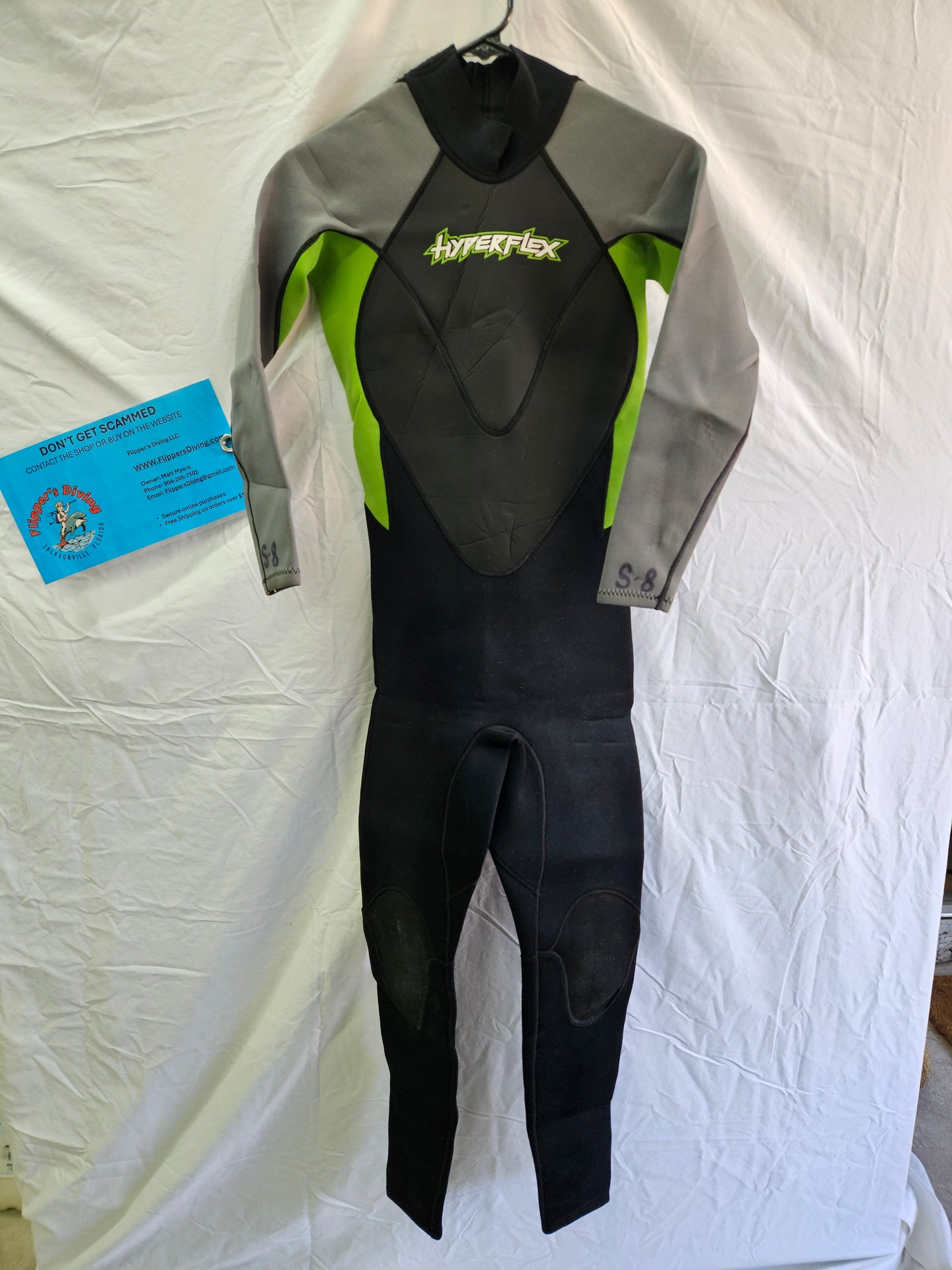 Hyperflex "Access" 3/2mm Wetsuit (Size 8)