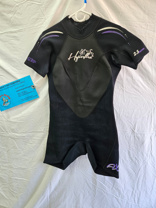 Hyperflex 2.5mm Shorty Wetsuit (Ladies 14)