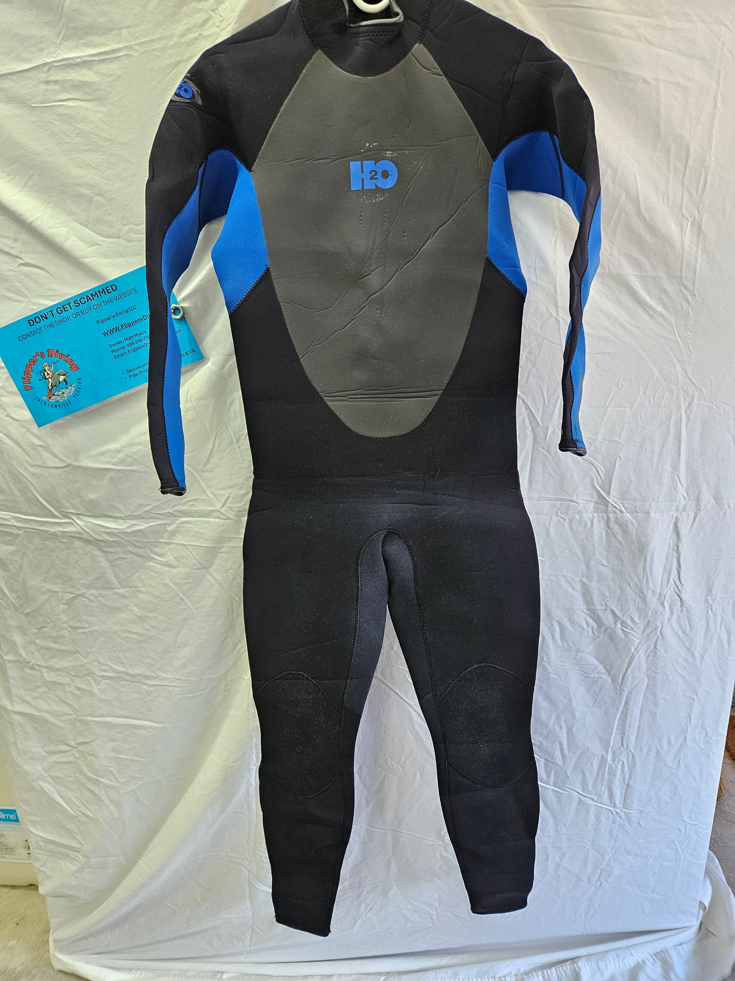 H2O Odyssey "Momentum" 4/3mm Wetsuit (MEDIUM)