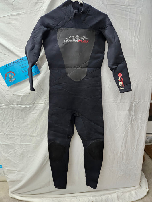 Hyperflex "Cyclone" 4/3mm Wetsuit (MEDIUM) *Repaired*