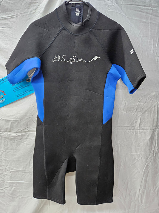 "The Surf Station" 2/2mm Shorty Wetsuit (XL)