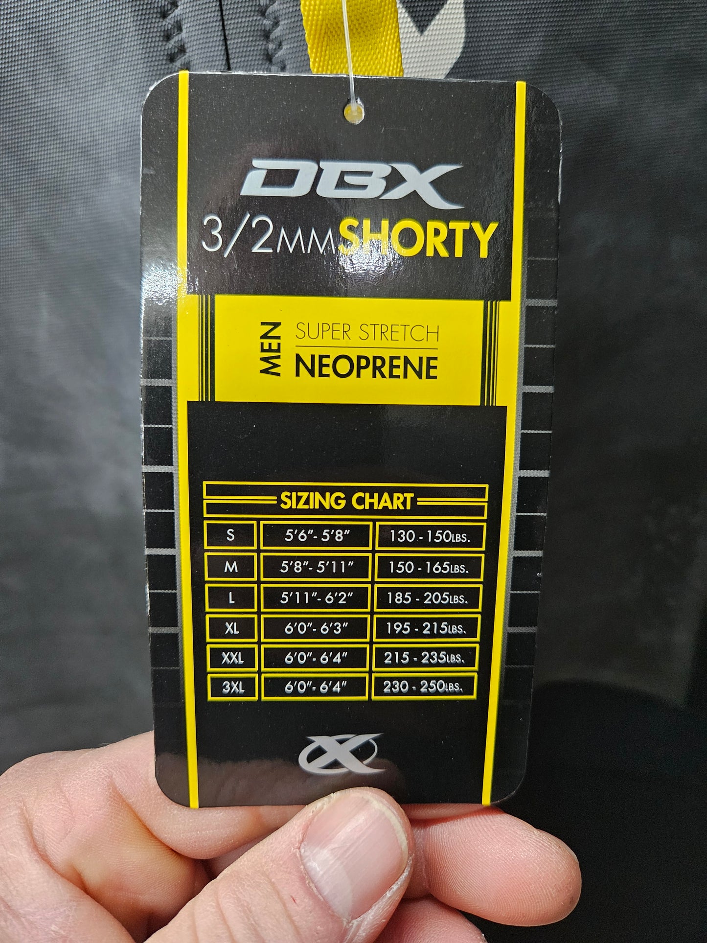 OBX 3/2mm Shorty Wetsuit (SIZE 2XL) *NOS*