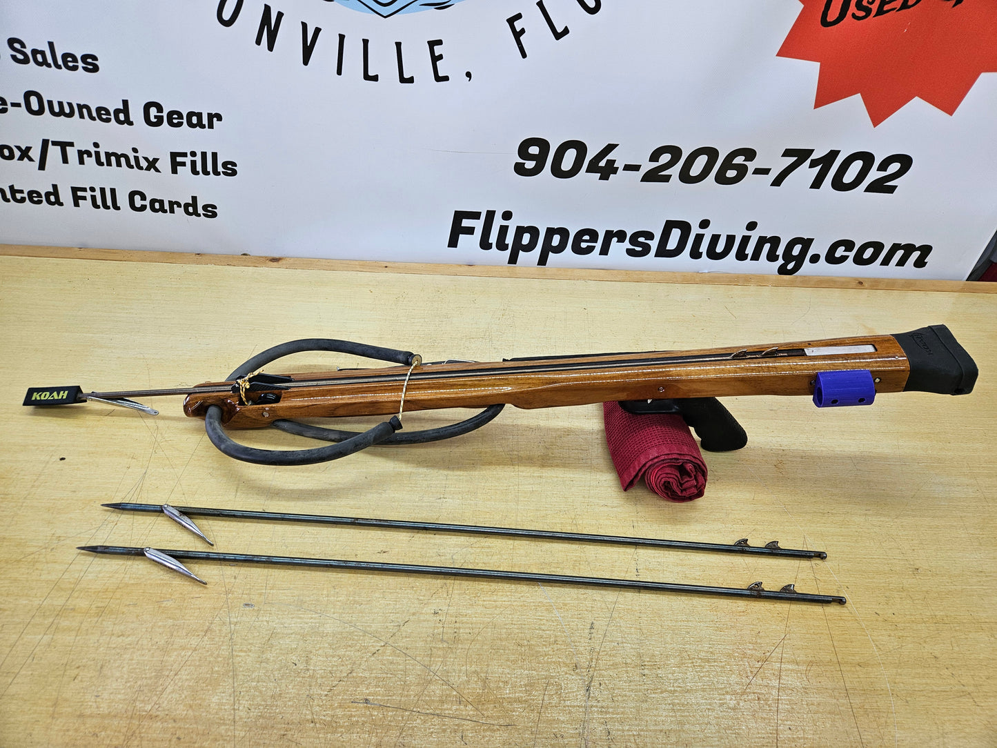 Koah 34" Custom Roller Speargun