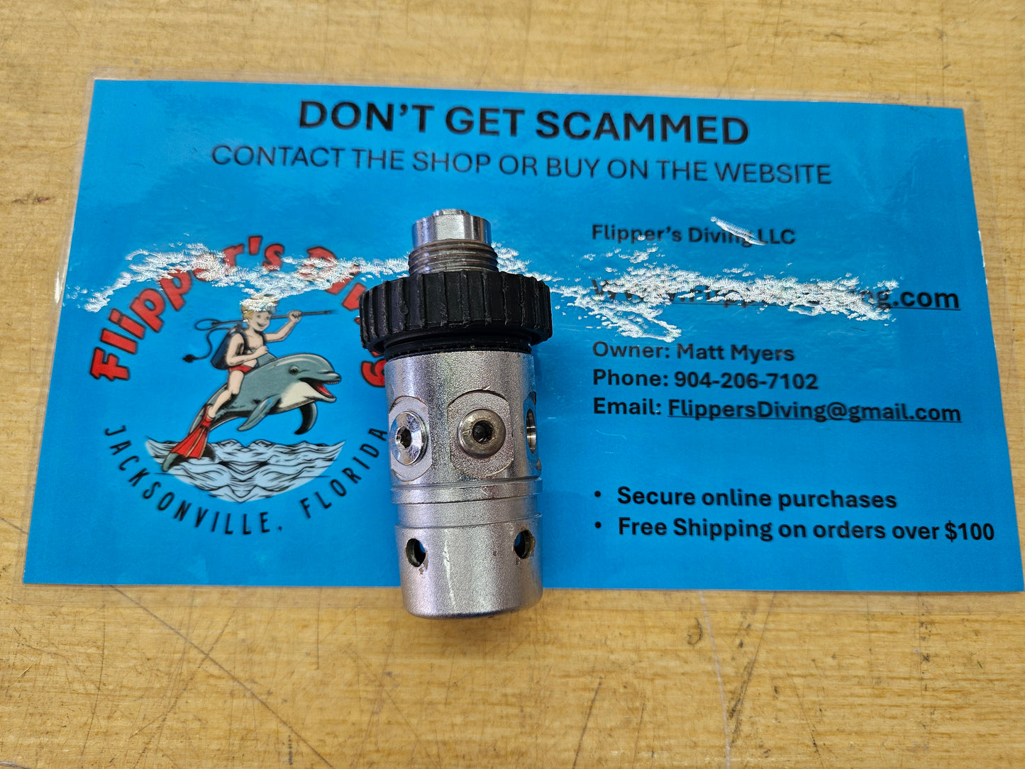 DIN First Stage Regulator