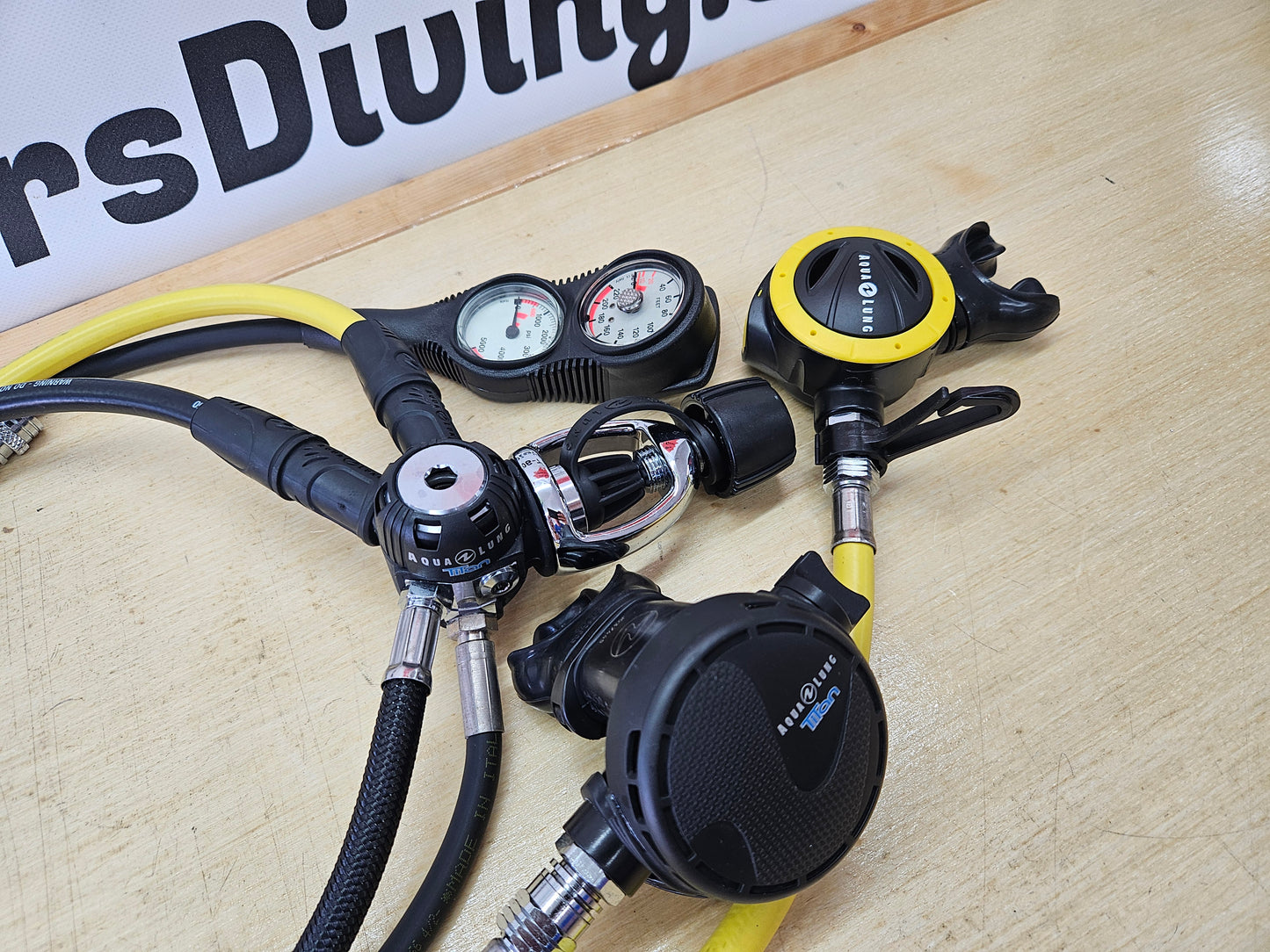 Aqualung Titan Regulator Set
