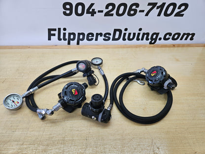 Dive Rite XT Sidemount Regulator Set