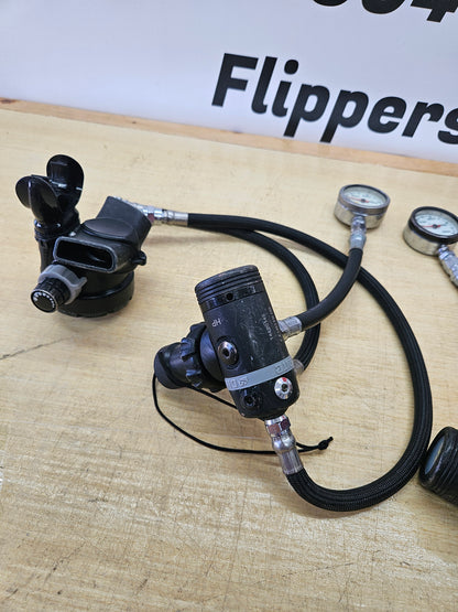Dive Rite XT Sidemount Regulator Set