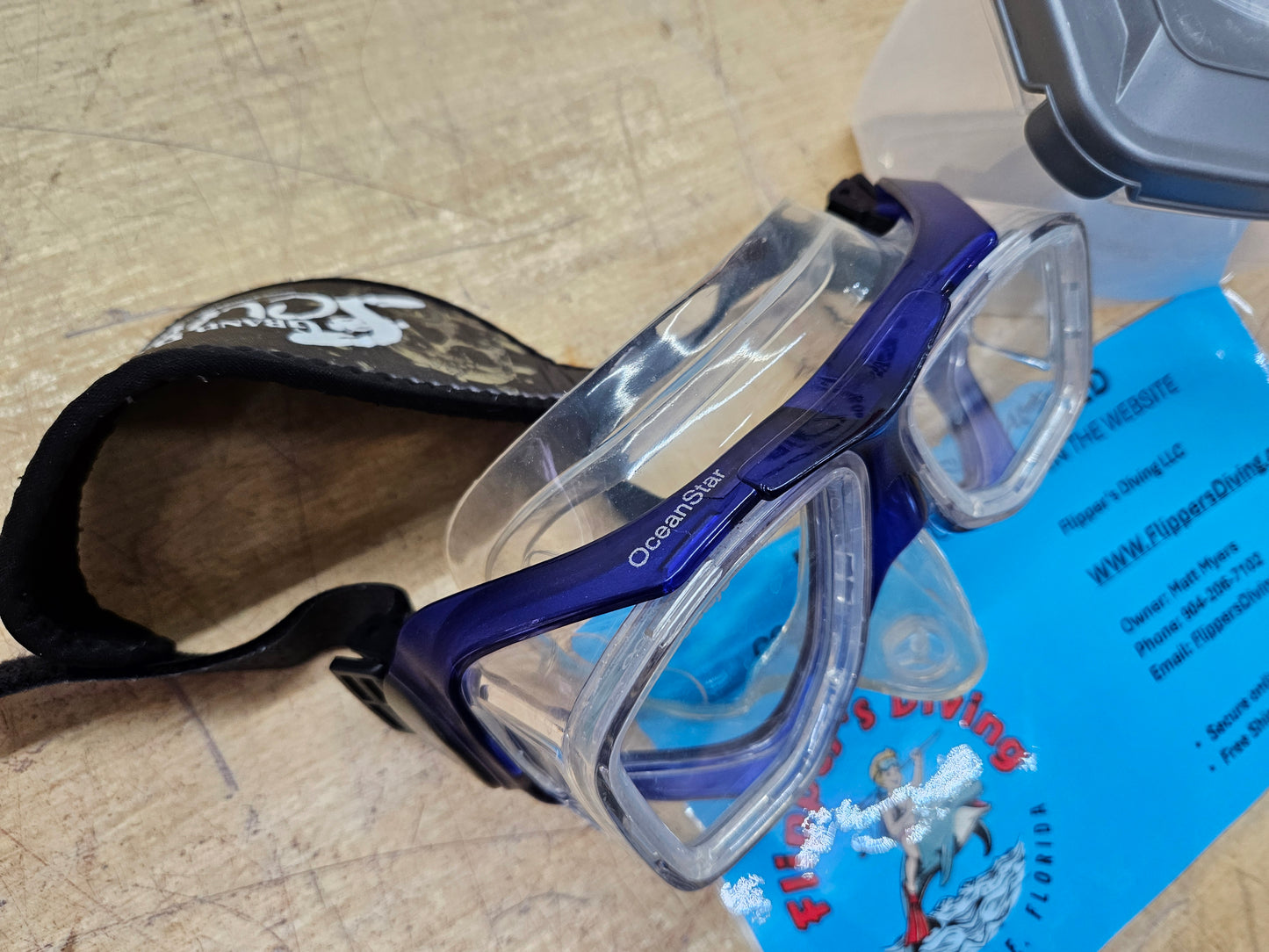Oceanways "Ocean Star" Dive Mask (M7)