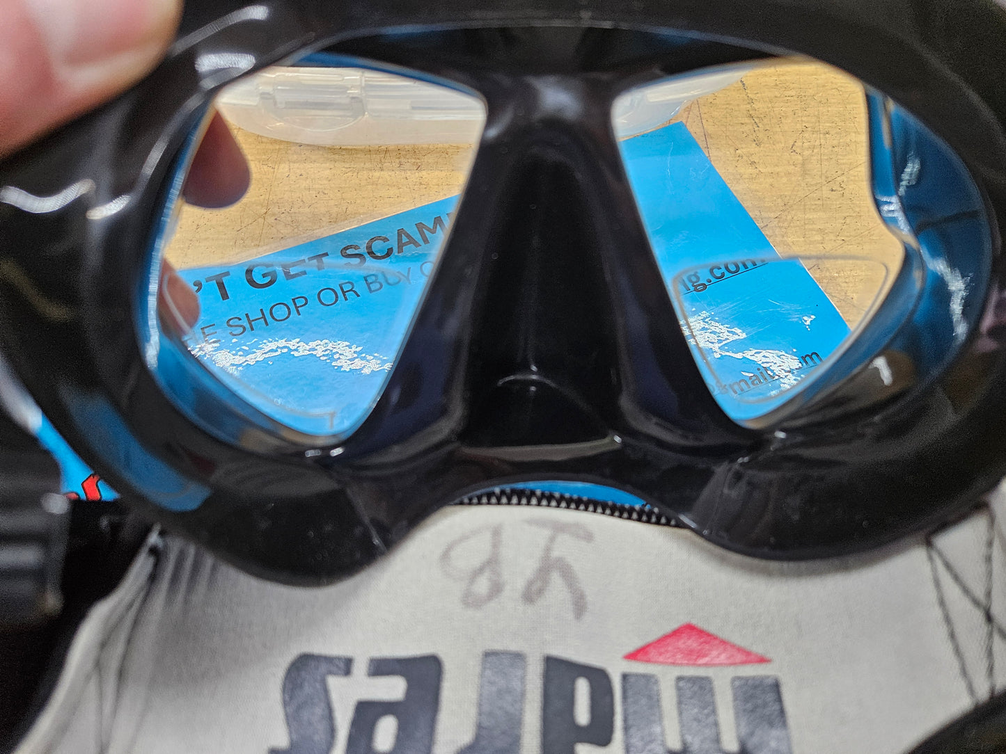 Mares "X-Vision" Mask (with readers!) (M9)