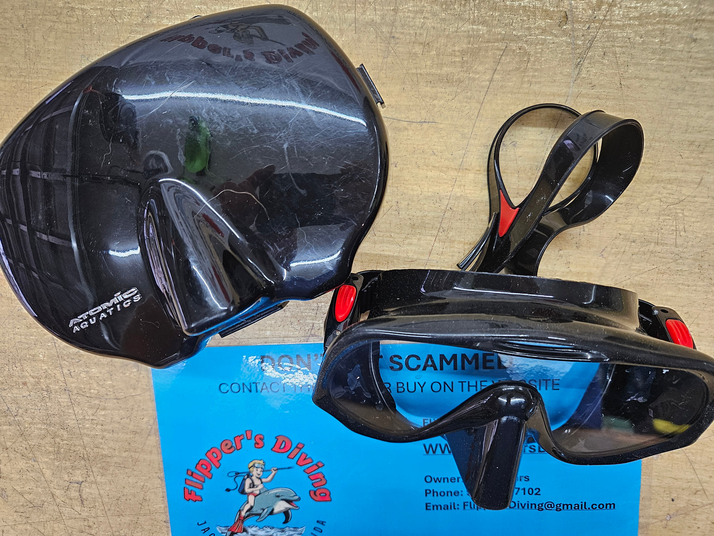 Atomic Aquatics "Ultra Clear" Mask (M10)