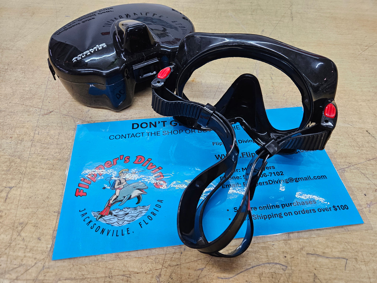 Atomic Aquatics "Ultra Clear" Mask (M10)