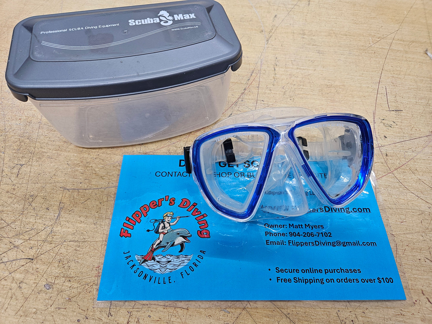 Tear Drop Dive Mask (M11)