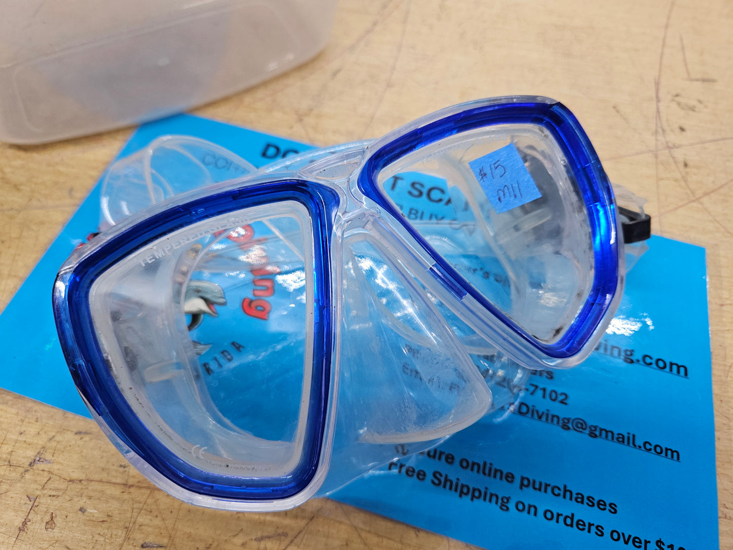 Tear Drop Dive Mask (M11)