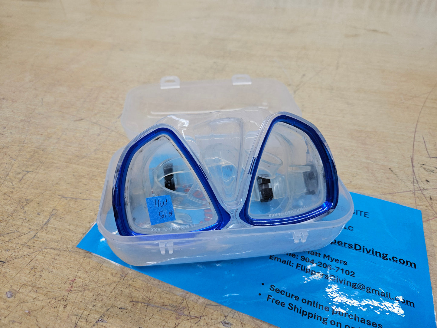 Tear Drop Dive Mask (M11)