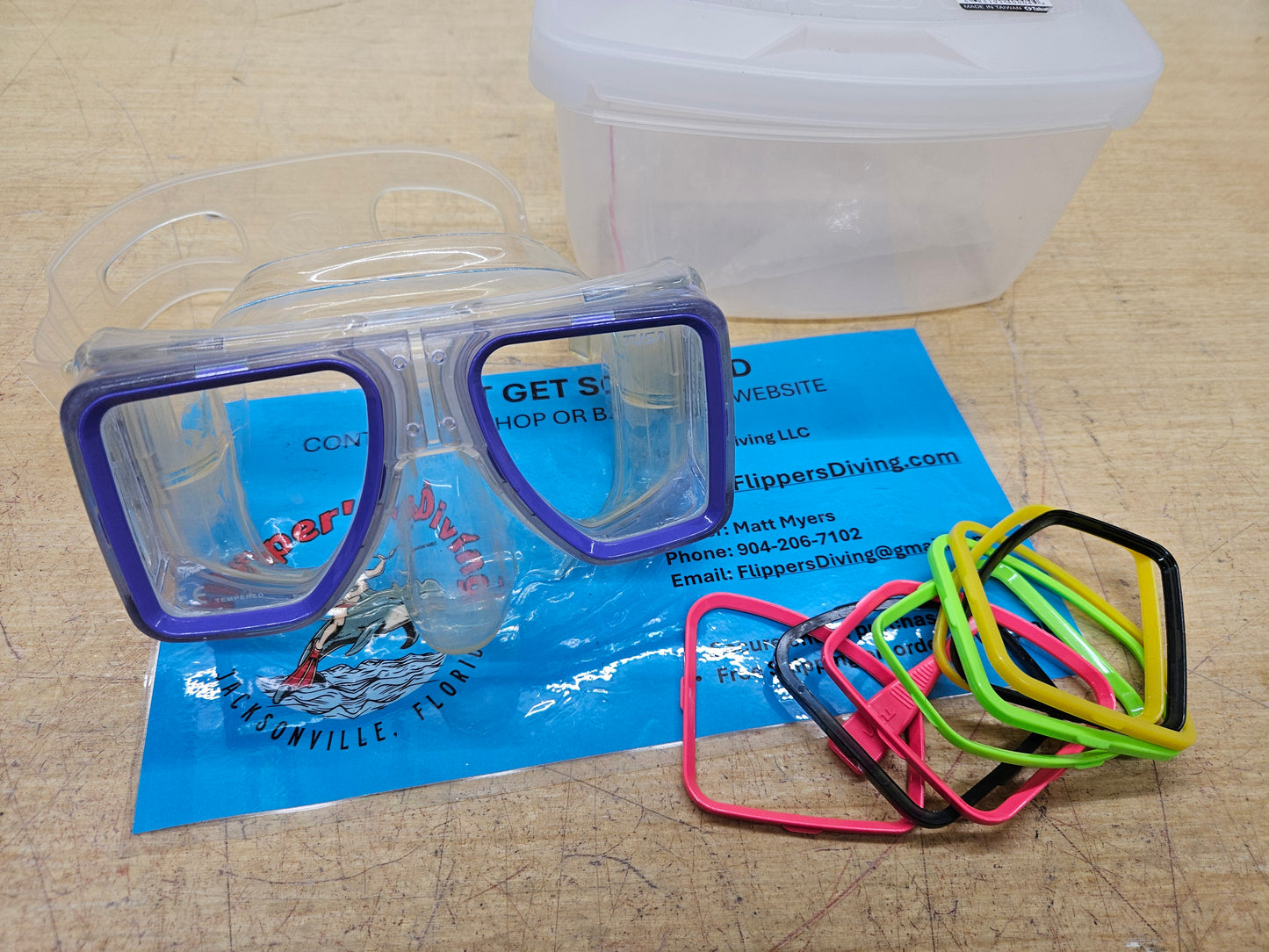 Funky Colored Frame Mask (M17)