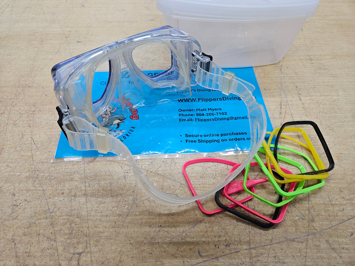 Funky Colored Frame Mask (M17)