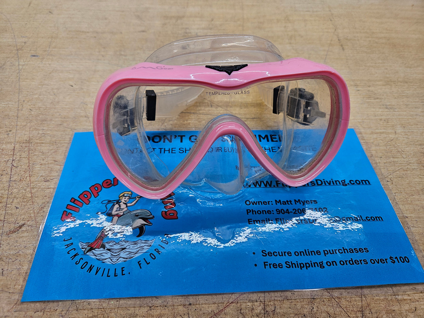 Pink Dive Mask (M21)