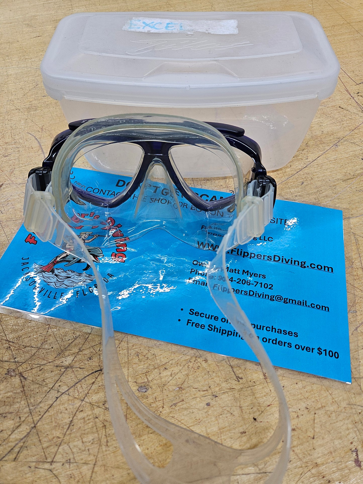 Tusa "Splendive II" Dive Mask (M23)