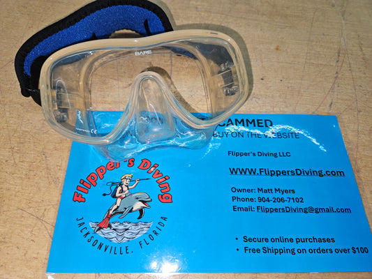 Bare Frameless Dive Mask (M28)