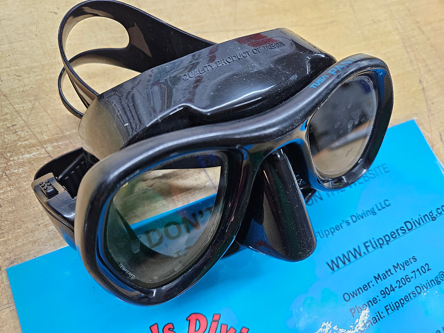 Tusa "Panthes" Dive Mask (M33)