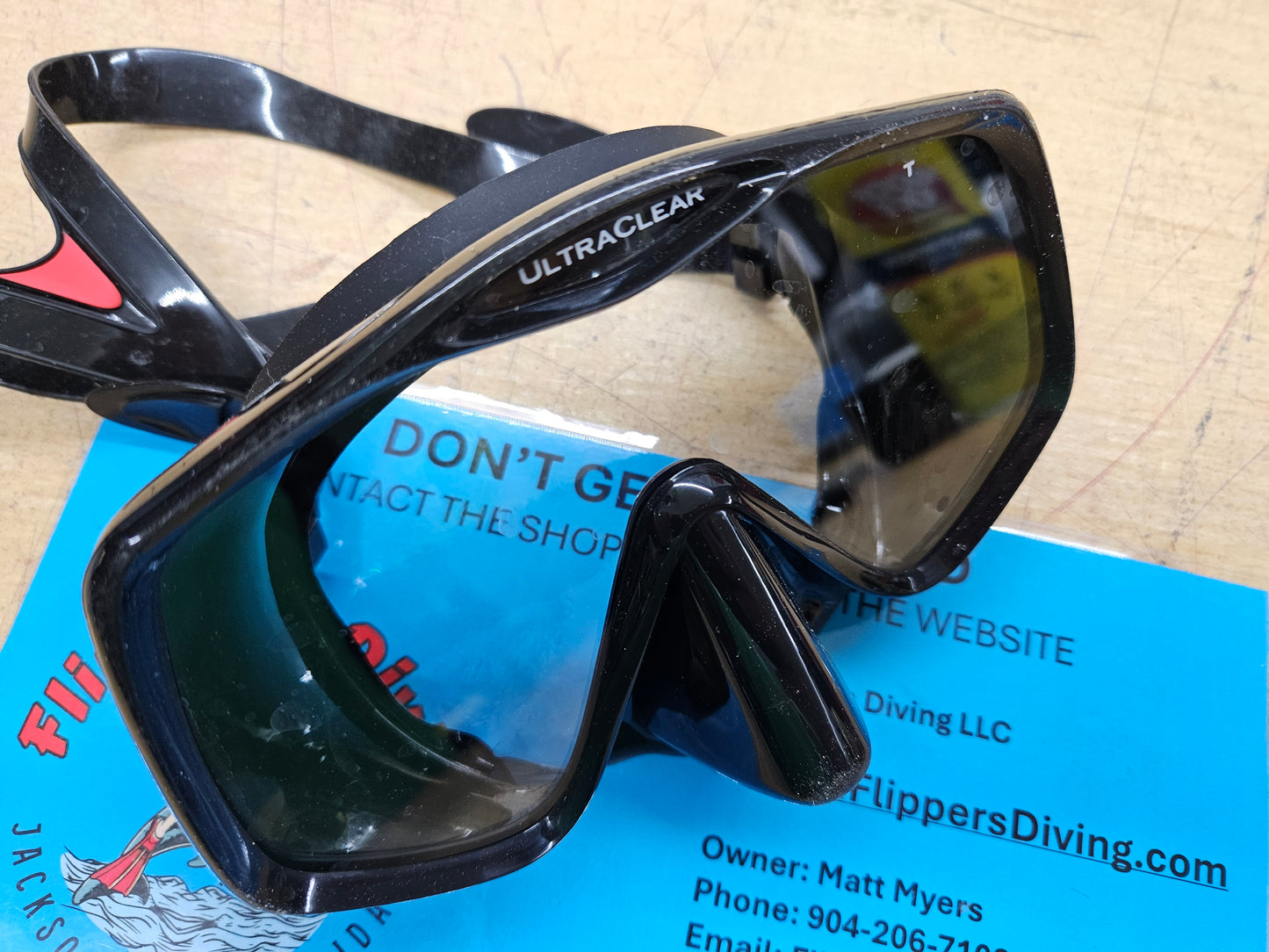 Atomic Aquatics "Ultra Clear" Mask (M36)