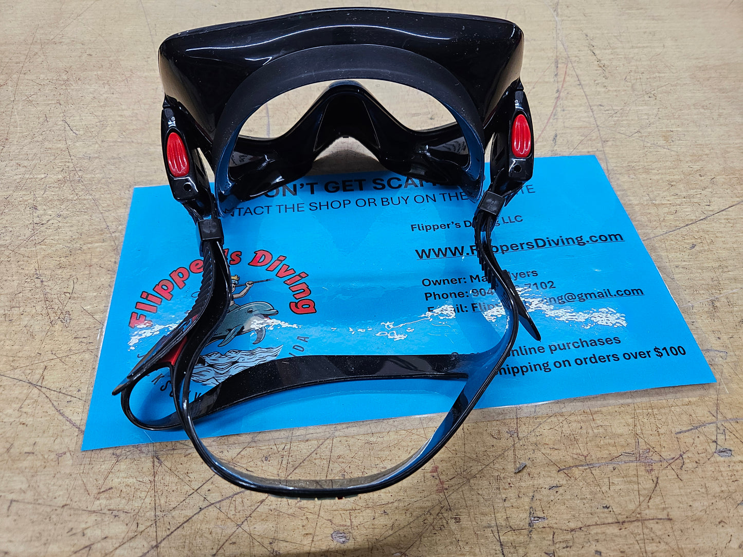 Atomic Aquatics "Ultra Clear" Mask (M36)