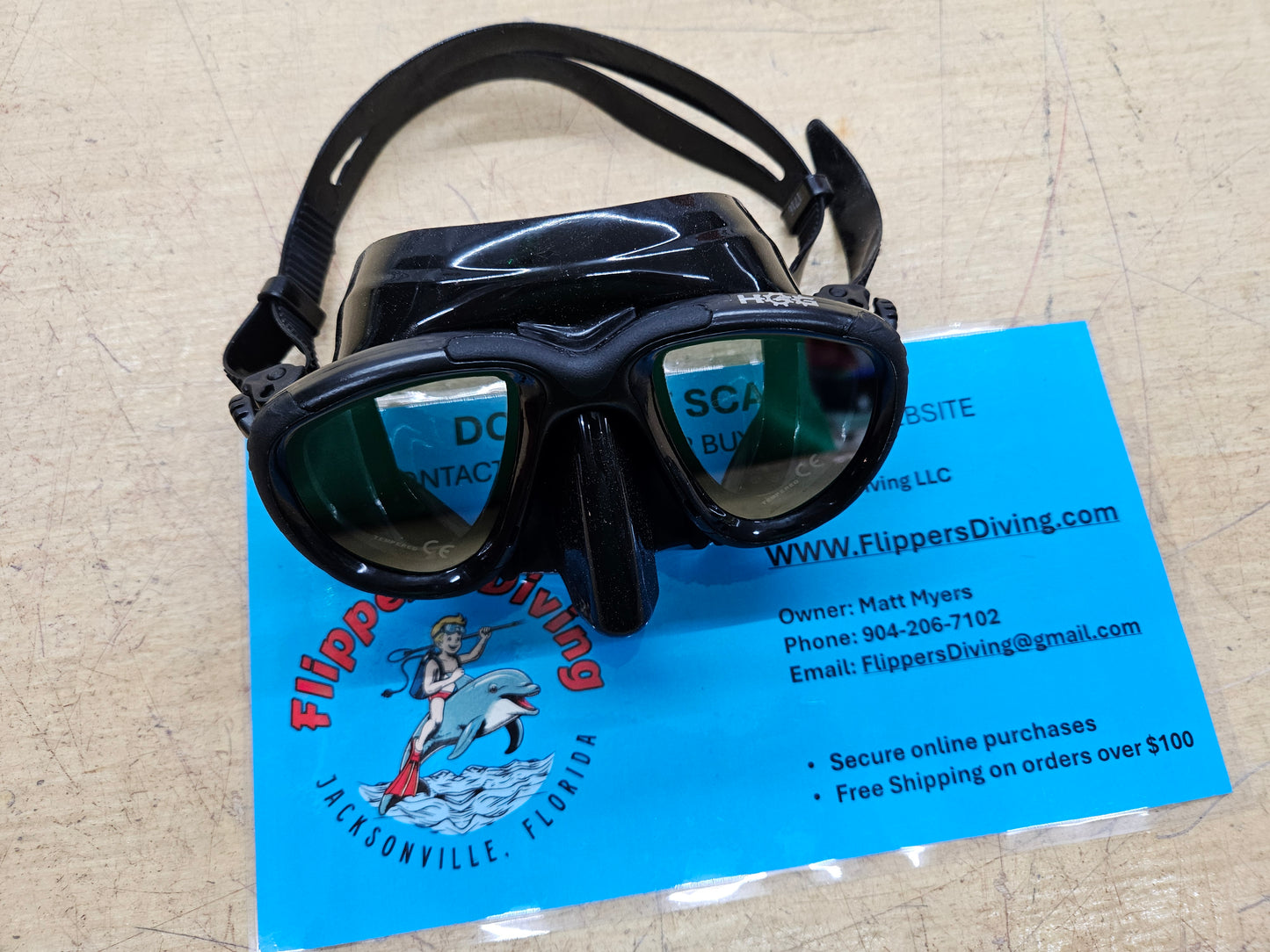 HOG Tech Low Volume Dive Mask (M28)