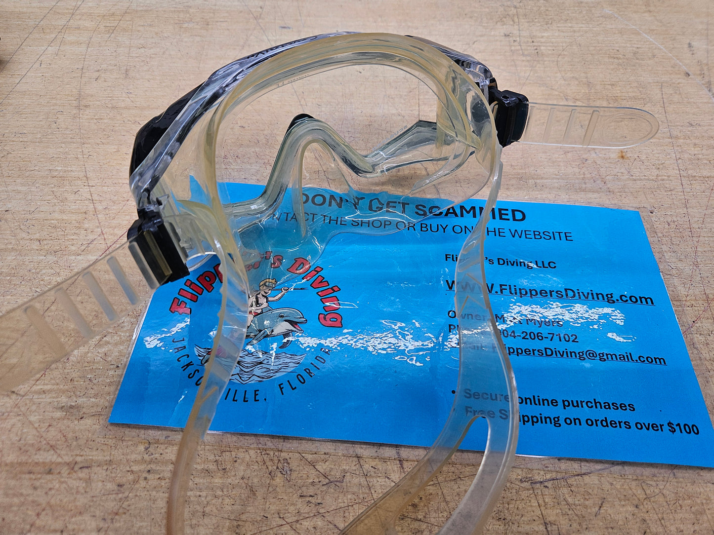 Scubapro "Cyrstal Vu" Dive Mask (M41)